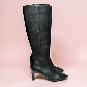 🌻NEW w/BOX Lauren Ralph Lauren Caelynn II Knee High Leather Boots Women’s 9.5